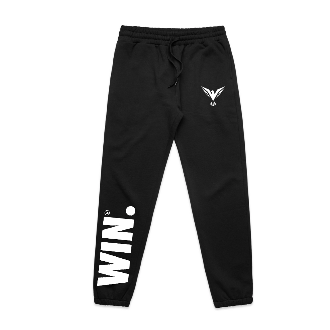 Win. Patch SweatpantsProudly Designed In Atlanta, GA - The Win. Patch Sweatpants features the classic Win. Logo on 100% Cotton fabric to help keep you comfortable. Fits true to size. 

WWin. BrandPatch Sweatpants