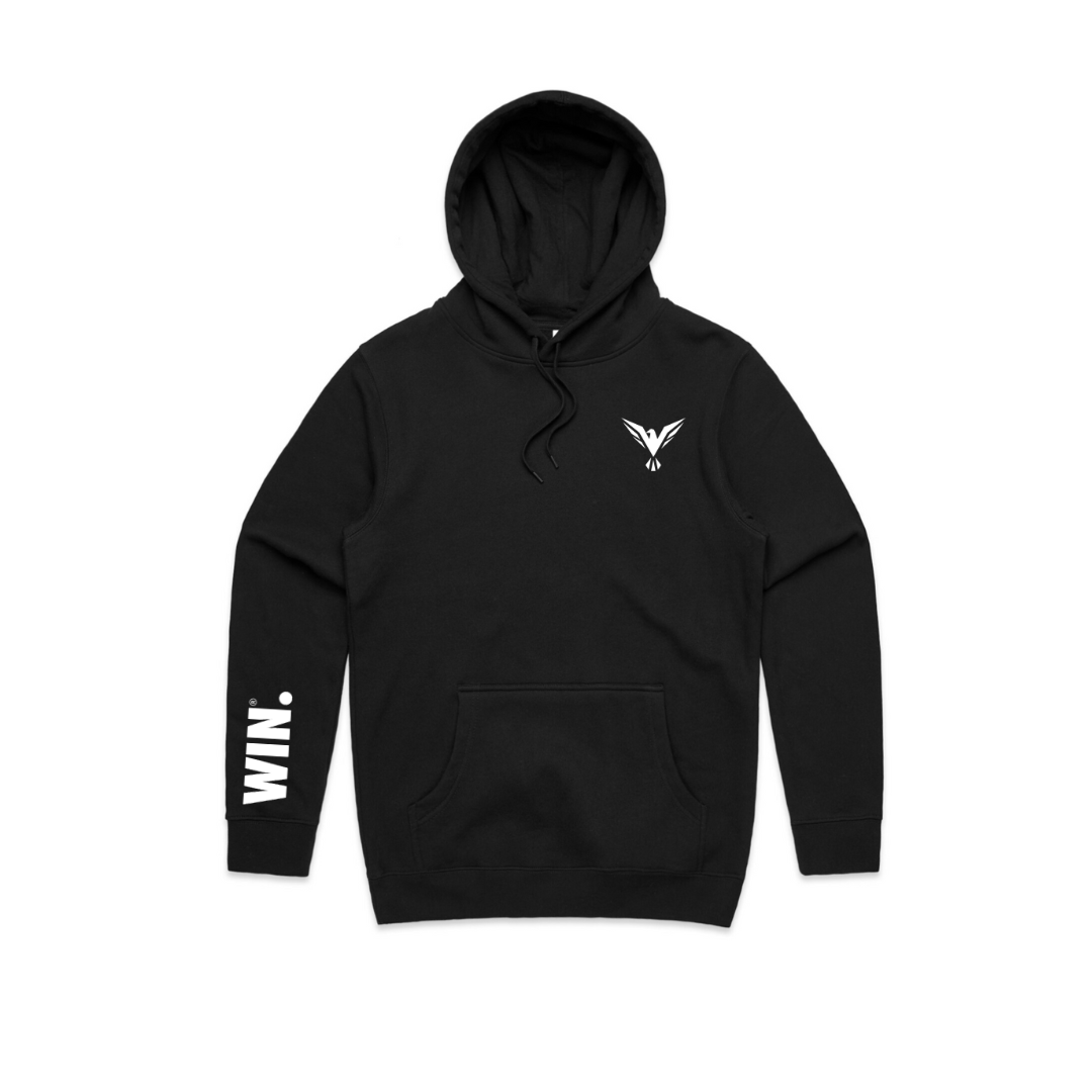 Win. Patch HoodieProudly Designed In Atlanta, GA - The Win. Patch Hoodie features the classic Win. Logo on 100% Cotton fabric to help keep you comfortable. Fits true to size. 

Win. Win. BrandPatch Hoodie