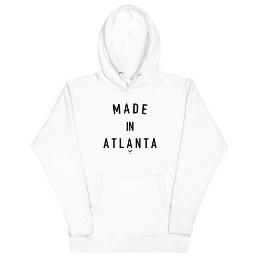 Made In Atlanta HoodieThis Made In Atlanta Hoodie is perfect for the local enthusiast. Crafted from 100% cotton, it features an iconic 'Made In Atlanta' logo from AAWOL. It's perfect for HoodieAAWOLAtlanta Hoodie